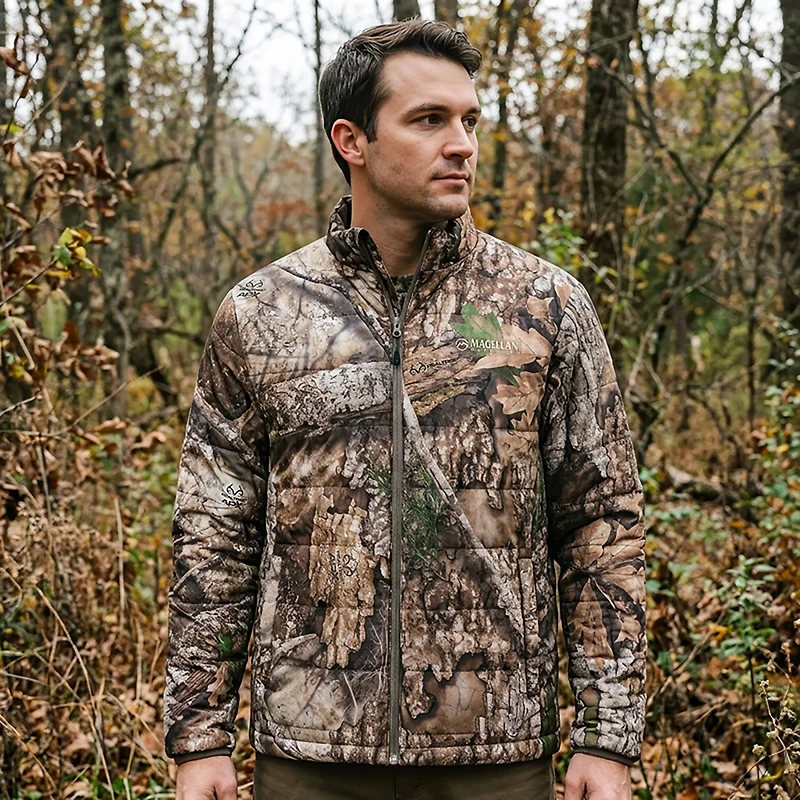 Magellan Outdoors Men's Reversible Puffer Jacket
