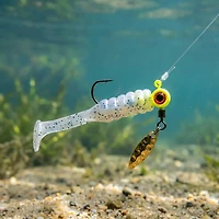 Strike King Mr. Crappie Sausage Head Spins Pre-Rigged Slabalicious 1/8 Bait