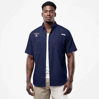 Columbia Sportswear Men's Texas Rangers City Connect Tamiami Shirt