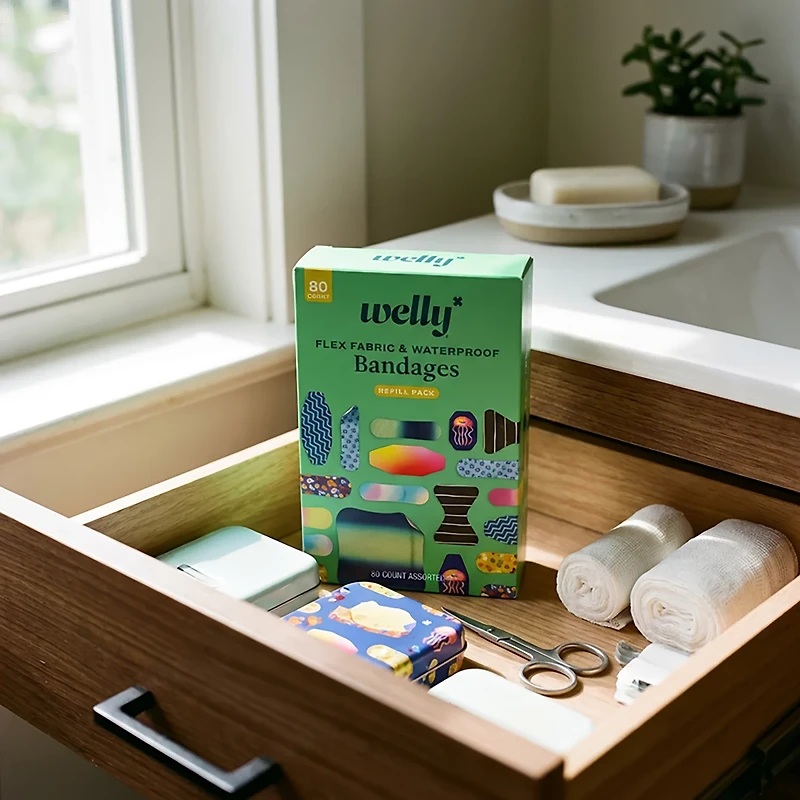 Welly 80-Count Bandage Variety Pack