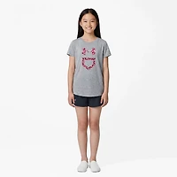 Under Armour Girls' Softball Plate Fill Short Sleeve Shirt