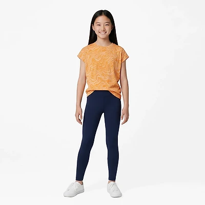 BCG Girls' Boxy Burnout Short Sleeve T-shirt