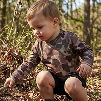 Magellan Outdoors Toddlers' HuntGear Eagle Pass Tech Mesh Long Sleeve Shirt