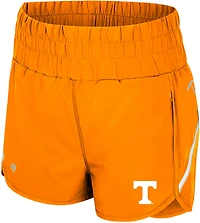 Colosseum Athletics Women's University of Tennessee Levitation High Waist Shorts 2.5