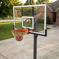 Lifetime Adjustable In-Ground 54 in Acrylic Basketball Hoop