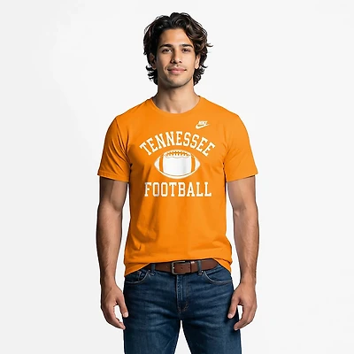 Nike Men's Tennessee Football Logo Cotton Short Sleeve T-Shirt