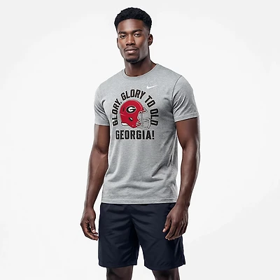 Nike Men's Georgia Local Helmet Cotton T-shirt