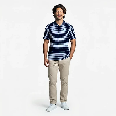 Jordan Brand Carolina /White North Tar Heels Primetime Victory Striped Performance Polo