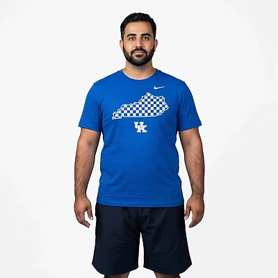 Nike Men's Kentucky State Outline Cotton T-shirt