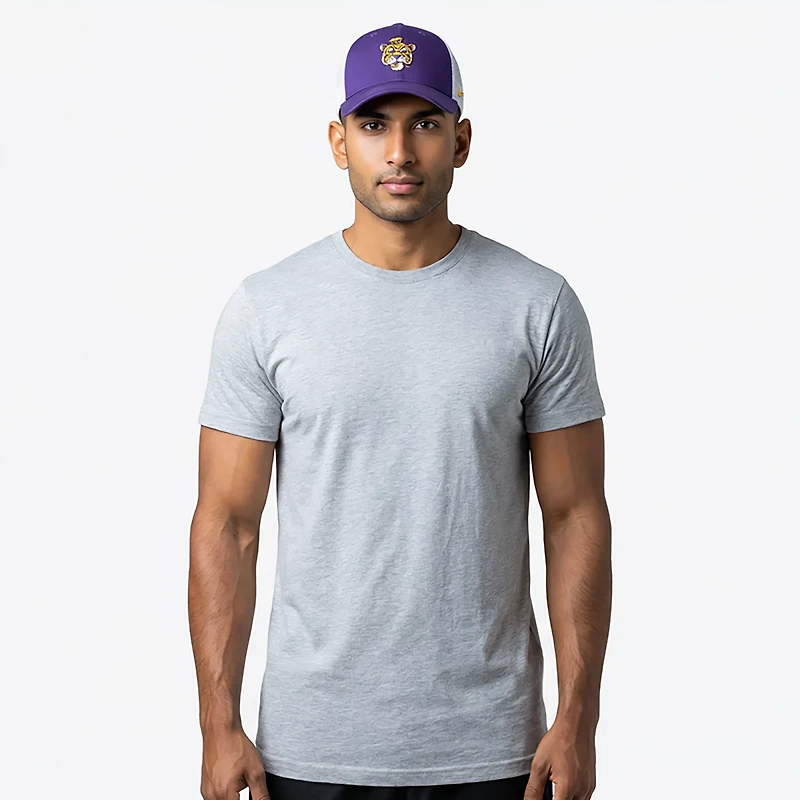 Nike LSU Legacy Logo Club Cap Unstructured Adjustable Meshback Cap