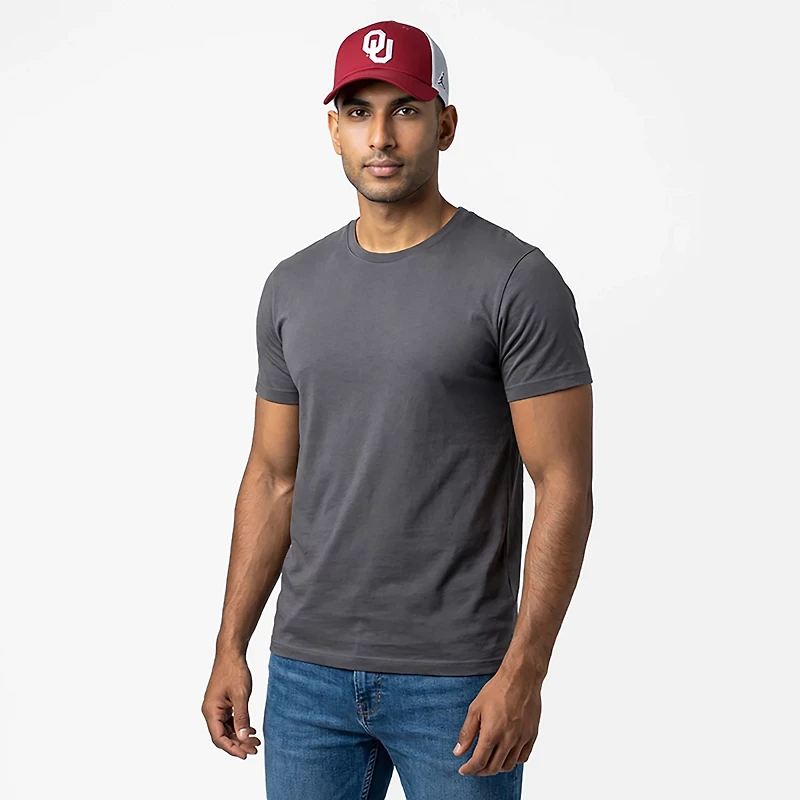 Jordan Oklahoma Team Logo Club Cap Unstructured Adjustable Meshback Cap