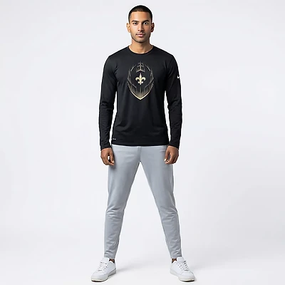 Nike Men's Saints Legend Icon Long Sleeve T-shirt