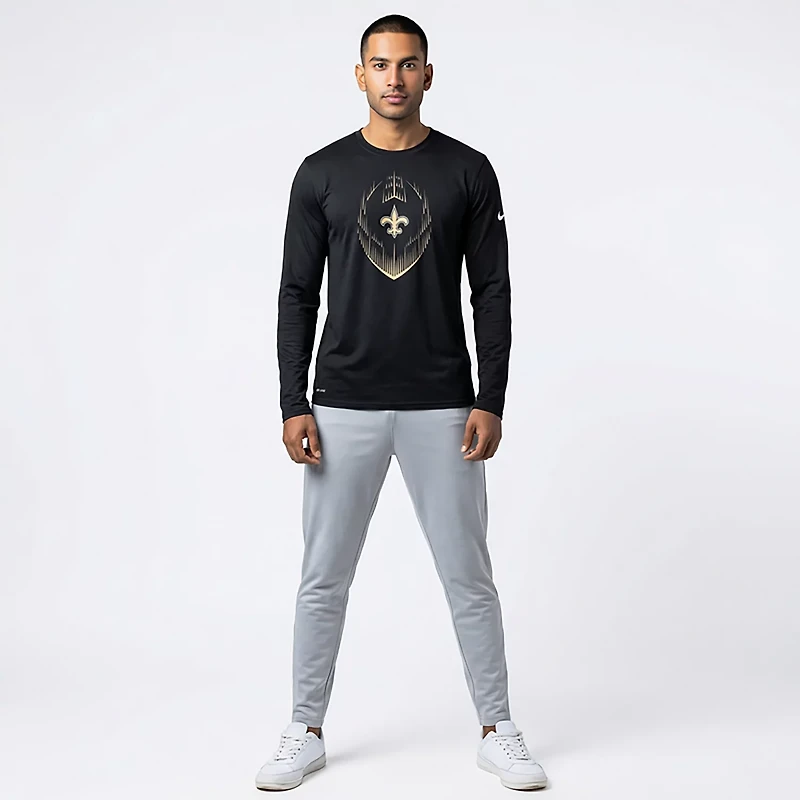 Nike Men's Saints Legend Icon Long Sleeve T-shirt