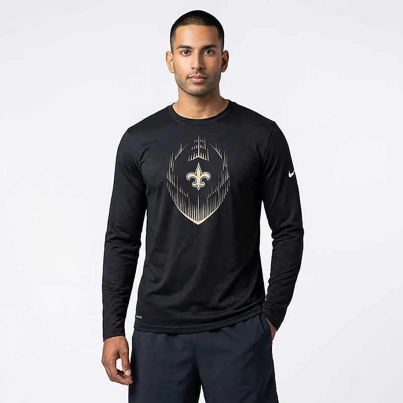 Nike Men's Saints Legend Icon Long Sleeve T-shirt