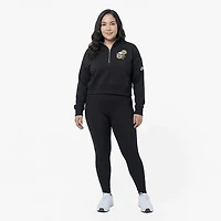 Nike Women's New Orleans Saints Rewind Phoenix Long Sleeve 1/4-Zip Sweatshirt