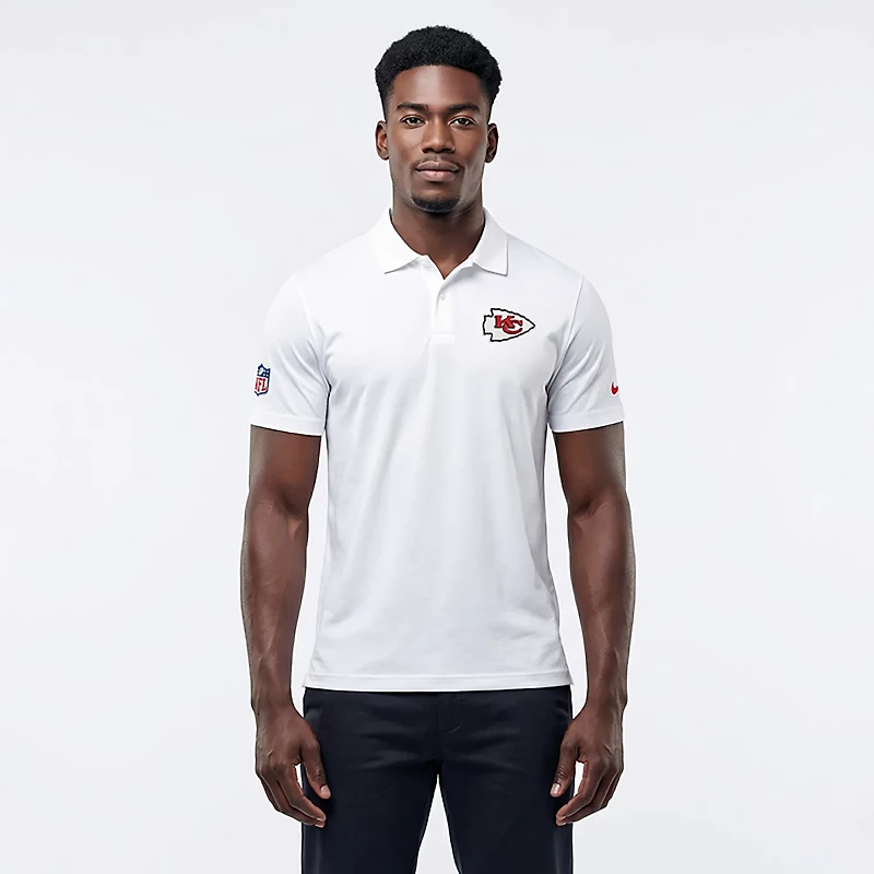 Nike Men's Chiefs Dryfit Short Sleeve Polo