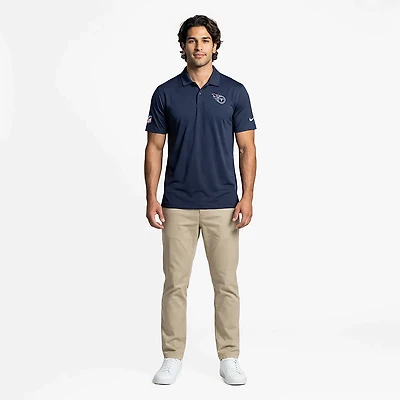 Nike Men's Titans Dryfit Short Sleeve Polo