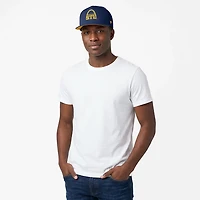 Fanatics Blues Rink Hometown 13 Flat Brim Snapback Cap