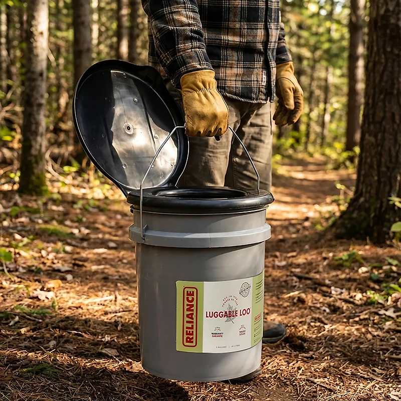 Reliance Luggable Loo 5 gal Portable Toilet