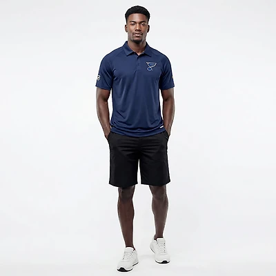 Fanatics Men's Blues AP Rink Polo Shirt