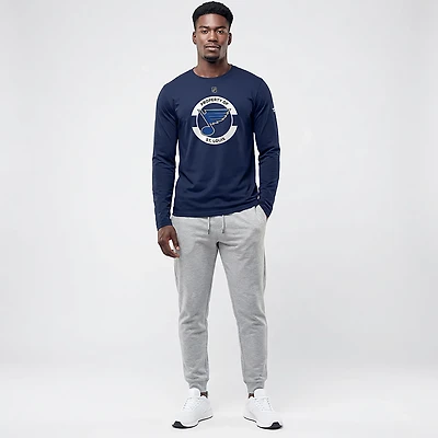 Fanatics Men's Blues AP Secondary Long Sleeve T-shirt