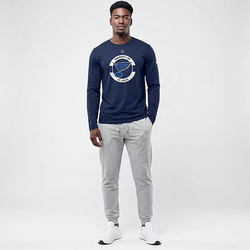 Fanatics Men's Blues AP Secondary Long Sleeve T-shirt