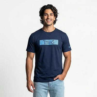 Nike Men's Tennessee Titans Sideline Player Dri-FIT Short Sleeve T-shirt