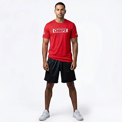 Nike Men's Kansas City Chiefs Sideline Player Dri-FIT Short Sleeve T-shirt