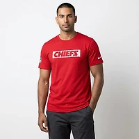 Nike Men's Kansas City Chiefs Sideline Player Dri-FIT Short Sleeve T-shirt