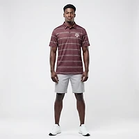 Columbia Texas AM Aggies PFG Super Terminal Tackle Omni-Shade Stripe Polo