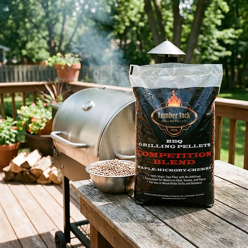 Lumber Jack BBQ Competition Blend MHC 40 lb BBQ Wood Smoking Pellets