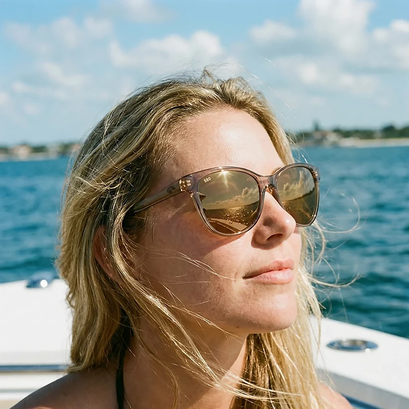 Costa Del Mar Catherine Polarized 580G Mirror Sunglasses