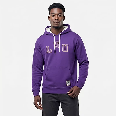 Mitchell & Ness Men's Louisiana State University Vintage Logo Thermal Hoodie