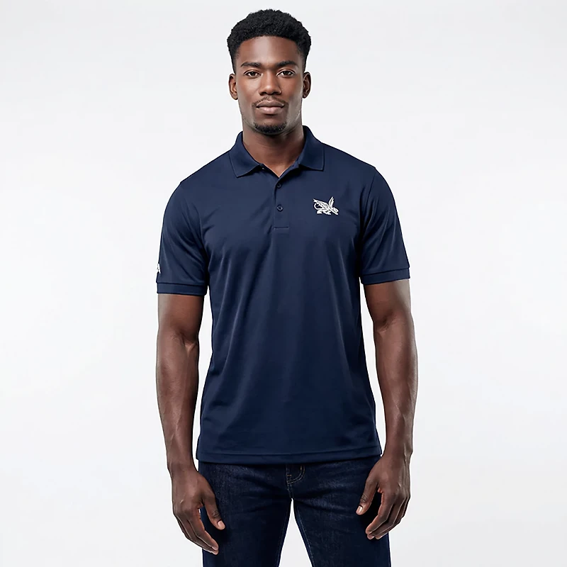 Antigua Men's Texas Rangers Legacy Pique Polo Shirt