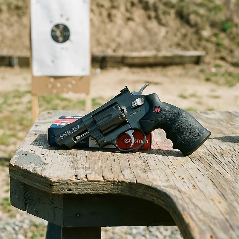 Crosman SNR357 Semi Auto BB and Pellet Air Revolver
