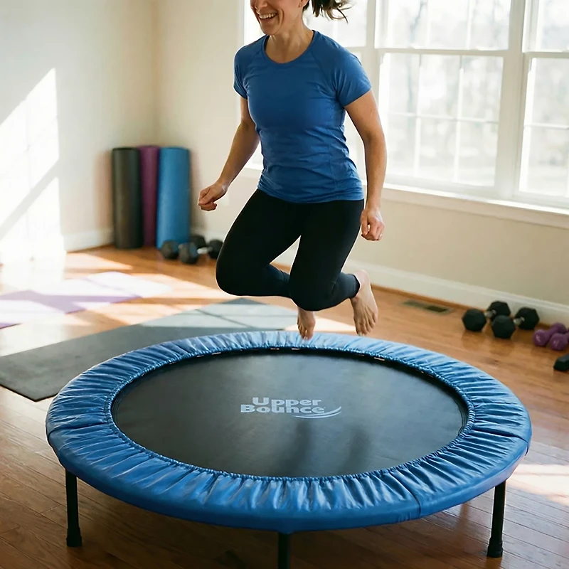 Machrus Upper Bounce 40 in Round Mini Trampoline with Travel Bag