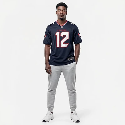 Nike Men's Texans Collins 12 Home Game Jersey