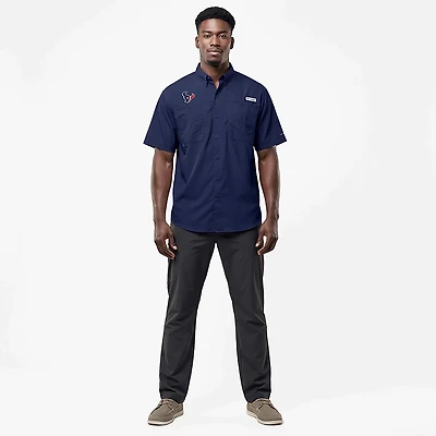 Columbia Sportswear Men's Houston Texans Tamiami Button Down Shirt