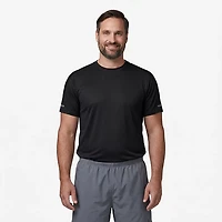 The BCG Men's Run Grid Mesh Short Sleeve T-shirt