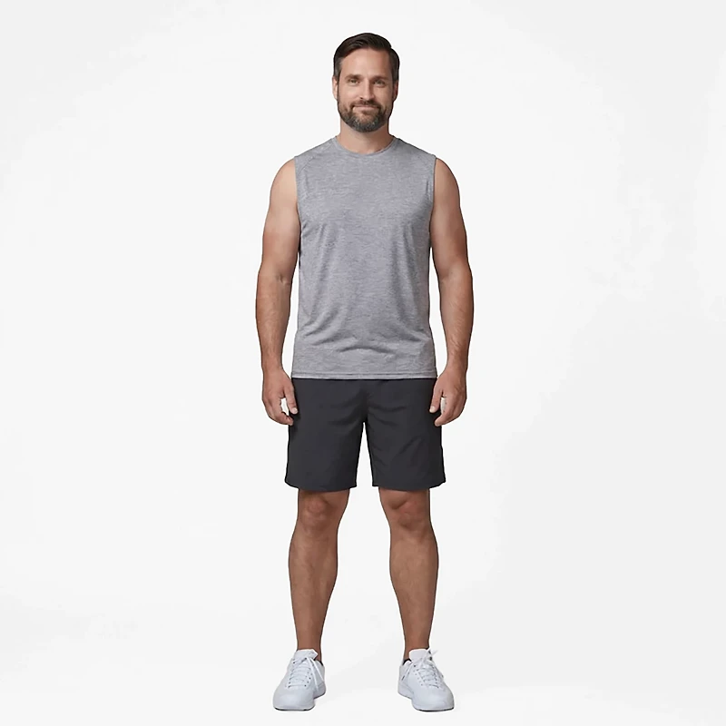 BCG Men's Turbo Melange Muscle Tank Top