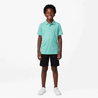 BCG Boys' Training Solid Short Sleeve Polo Shirt