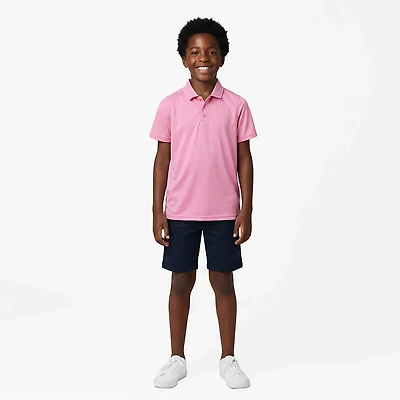 BCG Boys' Training Solid Short Sleeve Polo Shirt