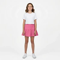 BCG Girls' Ruffle Tiered Skort 2.5
