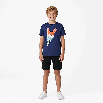 BCG Boys' Turbo Graphic Short Sleeve T-shirt