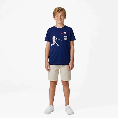 BCG Boys' Cotton Short Sleeve Home Run PKT Graphic T-shirt