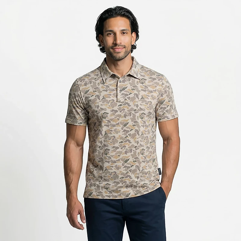 Magellan Outdoors Men's Pro Jacob Wheeler Angler Printed Polo Shirt