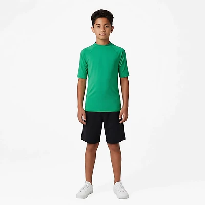 O'Rageous Boys' Solid Short Sleeve Rash Guard