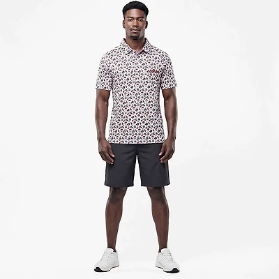 Old Row Men's #1 Pregamer Printed Polo