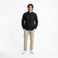 Antigua Men's Saints Flight Long Sleeve Woven Shirt