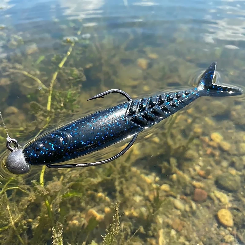 Zoom Shimmer Shad Baitfish Baits 5-Pack